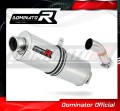 Výfuk YAMAHA YBR 250 sportovní tlumič OVAL DOMINATOR