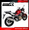 výfuk tlumič výfuku DOMINATOR kulatý pasuje na motocykl Honda CB 500 F 2016   2019 3