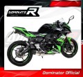NINJA 650 VÝFUK Kawasaki Tlumič Sportovní výfuk Koncovka Karbonová koncovka HP1 2017 - 2019 Dominator 2