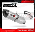 GSX-R 600 L1-L7 Výfuk Suzuki Tlumič Sportovní výfuk Tlumič Karbonová koncovka HP1 2011 - 2017 Dominator