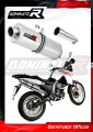 výfuk tlumič výfuku DOMINATOR oválný pasuje na motocykl Derbi Terra Adventure 125 2008   2015