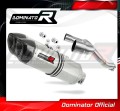 XT 660 Z TENERE VÝFUK Yamaha Tlumič Sportovní výfuk Karbonová koncovka HP1 2008 - 2016 DOMINATOR 1
