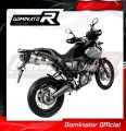 XT 660 Z TENERE VÝFUK Yamaha Tlumič Sportovní výfuk Karbonová koncovka HP1 2008 - 2016 DOMINATOR 2