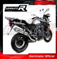 VÝFUK TIGER Explorer 1200 Triumph Tlumič Sportovní výfuk Tlumič KULATÝ 2012 - 2016 DOMINATOR 2