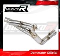 YZF R1 1000 RN19 Výfuk Eliminátor katalyzátoru Katalyzátor Propojovací trubka Decat Svod 2007 - 2008 DOMINATOR