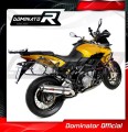 výfuk tlumič výfuku DOMINATOR kulatý pasuje na motocykl Aprilia ETV 1200 Caponord 2013   2016 3
