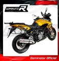 výfuk tlumič výfuku DOMINATOR oválný pasuje na motocykl Aprilia ETV 1200 Caponord 2013   2016 3