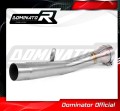 decat středový tlumič výfuku DOMINATOR Mid Pipe pasuje na motocykl Ninja H2 SX 2018   2020