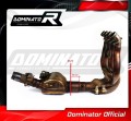 Ninja H2 SX Výfuk Eliminátor katalyzátoru Katalyzátor Katalytický konvertor Linkpipe Decat Svod 2018 - 2020 DOMINATOR 1