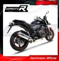 Výfuk CB 600 F HONDA Homologovaný ES typové schválení  Silniční homologace Certifikát schválení Tlumič Sportovní výfuk OVAL 2007 - 2013 Dominator 2