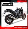 výfuk tlumič výfuku DOMINATOR homologovaný HP1 pasuje na motocykl CB 600F HORNET 2007   2013 2