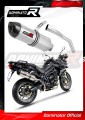 TIGER 800 XC XR XRX XCX XRT XCA VÝFUK Triumph Tlumič Sportovní výfuk Tlumič Koncovka výfuku Carbon Tip HP1 2011 - 2014 DOMINATOR