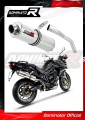 TIGER 800 XC XR XRX XCX XRT XCA VÝFUK Triumph tlumič sportovní výfuk kulatý 2015 - 2017 DOMINATOR