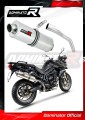 výfuk tlumič výfuku DOMINATOR oválný pasuje na motocykl Triumph TIGER 800 XC XR 2015   2017 2