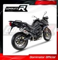 TIGER 800 XC XR XRX XCX XRT XCA VÝFUK Triumph tlumič sportovní výfuk tlumič GP 1 2015 - 2017 DOMINATOR 2