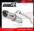 TIGER 800 XC XR XRX XCX XRT XCA VÝFUK Triumph tlumič sportovní výfuk tlumič Carbon Tip HP1 2015 - 2017 DOMINATOR 1