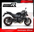 CB 600F HORNET PC41 Výfuk Eliminátor katalyzátoru Katalyzátor Katalytický konvertor Linkpipe Decat Downpipe 2007 - 2013 DOMINATOR 3