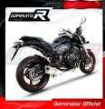 CB 600F HORNET PC41 Výfuk Eliminátor katalyzátoru Katalyzátor Katalytický konvertor Linkpipe Decat Downpipe 2007 - 2013 DOMINATOR 4