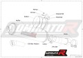 R1200R VÝFUK BMW Homologovaný Typové schválení ES Schváleno pro silniční provoz Certifikát o schválení Tlumič Výfuk Sportovní výfuk Koncovka výfuku Vý