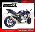 YZF R1 1000 Výfuk Eliminátor katalyzátoru Katalyzátor Spojovací trubka Decat Svod 2015 - 2017 DOMINATOR 2
