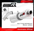 R1200R výfuk BMW homologovaný EC typové schválení silniční homologace certifikát schválení tlumič výfuku sportovní výfuk tlumič KULATÝ 2006 - 2009 Dom
