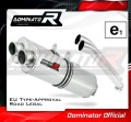 výfuk tlumič výfuku DOMINATOR homologovaný oválný pasuje na motocykl DL 1000 V STROM 2002   2012