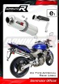 výfuk tlumič výfuku DOMINATOR homologovaný kulatý pasuje na motocykl CB 600F HORNET 2003   2006 3