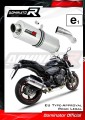 Výfuk CB 600 F HONDA Homologovaný ES typové schválení  Silniční homologace Certifikát schválení Tlumič Sportovní výfuk OVAL 2007 - 2013 Dominator 1