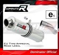 exhaust muffler DOMINATOR homologated road legal ROUND fits to CBR 600 F 2011  2015