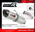 CBR 600 F Exhaust HONDA Homologated EC Type approval  Street legal Approval Certificate Muffler Auspuff Sportauspuff Silencer Echappement Silencieux Scarico Scarichi Escape Wydech Tłumik HP1 2011 - 2015 Dominator