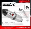 F750GS výfuk BMW homologovaný homologace EC typové schválení certifikát pro silniční provoz sportovní tlumič HP1 2018 - 2020 Dominator