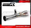 decat středový tlumič výfuku DOMINATOR Mid Pipe pasuje na motocykl CBR 1000RR 2017   2024 2