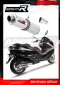 výfuk tlumič výfuku DOMINATOR kulatý pasuje na motocykl Piaggio X10 125 2012   2016