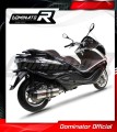 výfuk tlumič výfuku DOMINATOR HP1 pasuje na motocykl Piaggio X10 125 2012   2016 3