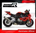 BMW S1000RR Výfuk Homologovaný EC Typové schválení Silniční homologace Certifikát schválení Tlumič Sportovní výfuk HP1 2009 - 2011 Dominator 3