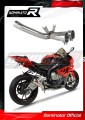 S1000RR Výfukový eliminátor katalyzátoru propojovací trubka Decat Downpipe 2009 - 2011 DOMINATOR