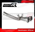 S1000RR Výfukový eliminátor katalyzátoru propojovací trubka Decat Downpipe 2009 - 2011 DOMINATOR  1
