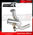 decat středový tlumič výfuku DOMINATOR Mid Pipe pasuje na motocykl Multistrada 1260 / 1260 S 2018   2020 2