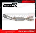 YZF R1 R1M 1000 RN65 Výfuk Eliminátor katalyzátoru Katalyzátor Spojovací trubka Decat Svod 2020 - 2021 DOMINATOR 1