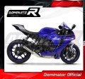 YZF R1 R1M 1000 RN65 Výfuk Eliminátor katalyzátoru Katalyzátor Spojovací trubka Decat Svod 2020 - 2021 DOMINATOR 3
