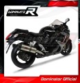 GSX 1300 R GSXR HAYABUSA VÝFUK Suzuki Tlumič Výfuk Sportovní výfuk Tlumič Karbonová koncovka HP1 2008 - 2019 Dominator 2