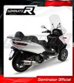 výfuk tlumič výfuku DOMINATOR HP1 pasuje na motocykl Piaggio MP3 500 2008   2022 3