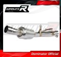 decat středový tlumič výfuku DOMINATOR Mid Pipe pasuje na motocykl MT 10 RN45 2016   2020 2