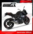 výfuk tlumič výfuku decat DOMINATOR GP3 Mid Pipe pasuje na motocykl MT 10 RN45 2016   2020 3