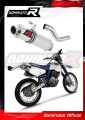 výfuk tlumič výfuku DOMINATOR kulatý pasuje na motocykl DR 350 1990   1999