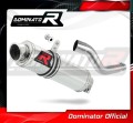 výfuk tlumič výfuku DOMINATOR kulatý pasuje na motocykl DR 350 1990   1999 2