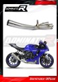 YZF R1 R1M 1000 RN65 Výfuk YAMAHA Eliminátor katalyzátoru Katalyzátor Mezisvod Decat DE-CAT Svod 2020 - 2021 DOMINATOR