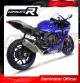 decat středový tlumič výfuku DOMINATOR Mid Pipe pasuje na motocykl YZF R1 1000 2020   2022 3