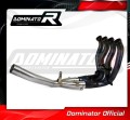 YZF R1 R1M 1000 RN65 Výfuk YAMAHA Eliminátor katalyzátoru Katalyzátor Mezisvod Decat DE-CAT Svod 2020 - 2021 DOMINATOR 4