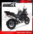 výfuk tlumič výfuku DOMINATOR oválný pasuje na motocykl Benelli TRK 502 X 2018   2021 3